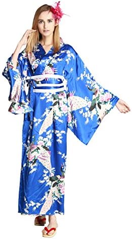 Tokyo Wish Empress Royal Blue Kimono M