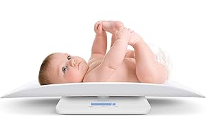 AccuMed Baby Scale, Pet Scale, Multi-Function Toddler Scale, Digital Baby Scale, Blue Backlight, Weight and Height Track