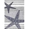 nuLOOM-Thomas-Paul-Starfish-Area-Rug-4-Feet-x-6-Feet-Grey nuLOOM Thomas Paul Starfish Area Rug, 4 Feet x 6 Feet, Grey