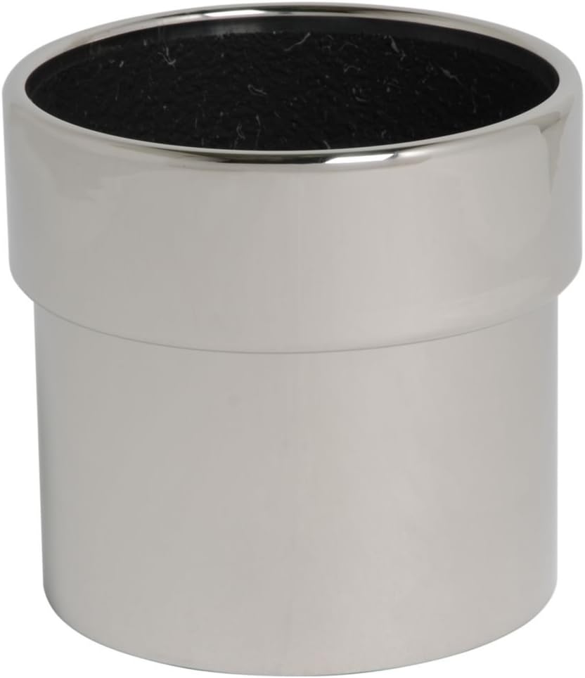 hydroflora 61416500 planter Value Line Cycle Edge, diameter 16 cm, height 16 cm, V2A stainless steel, polished finish