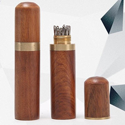 3 Piece+Wooden+Sewing+Needles+Housing
