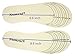 Nument Shoes Insoles for Kids Children Cotton Canvas Shoes Insole Double-Sided Cutting for Spring Autumn Winter Free Cut 1 Pair Apricot
