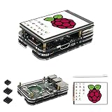 for Raspberry Pi 3 b+ Display Case, 3.5 inch TFT LCD Touch Screen Monitor with Driver Instruction for Raspberry pi 3 Model b+