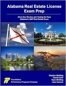 Amazon Com Alabama Real Estate License Exam Prep All In One Review And Testing To Pass Alabama S Amp Real Estate Exam 9780915777082 Mettling Stephen Cusic David Mettling Ryan Somers Jane Books
