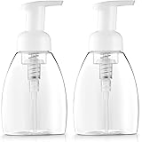 Bar5F Foaming Soap Dispenser Pump Bottle for Dr. Bronner's Castile Liquid Soap 8.5-Ounce Pack of 2