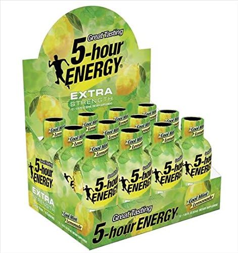 Extra Strength 5 Hour Cool Mint Lemonade Flavor | 12 Count