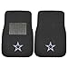 FANMATS 10316 NFL - Dallas Cowboys 2-pc Embroidered Car Mat Set | Black | 17