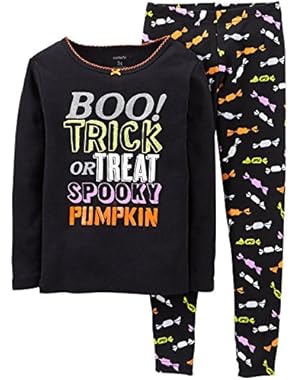 Baby Girls' 2 Piece Graphic PJ Set (Baby) - Candy