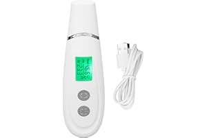 DIOCHE White Skin Detector, Portable Easy Operate Tester Detector Skin Oil Content Analyzer for Beauty Salon Spa Home