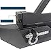 Hooke Road Jeep Wrangler Rear Bumper w/Tire Carrier & Receiver Hitches & LED Lights for 1987-2006 Jeep Wrangler TJ YJ