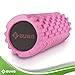 EBUNG Foam Massage Roller – Ideal for Deep Tissue Massage, Self-Myofascial Release, Eliminating Adhesions & Knots – Improved Blood Circulation & Faster Recovery – Yoga, Pilates, Workouts