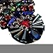 Holylove 3 Colors Women Fashion Statement Necklace Large Costume Jewelry for Night out 1 PC with Gift Box