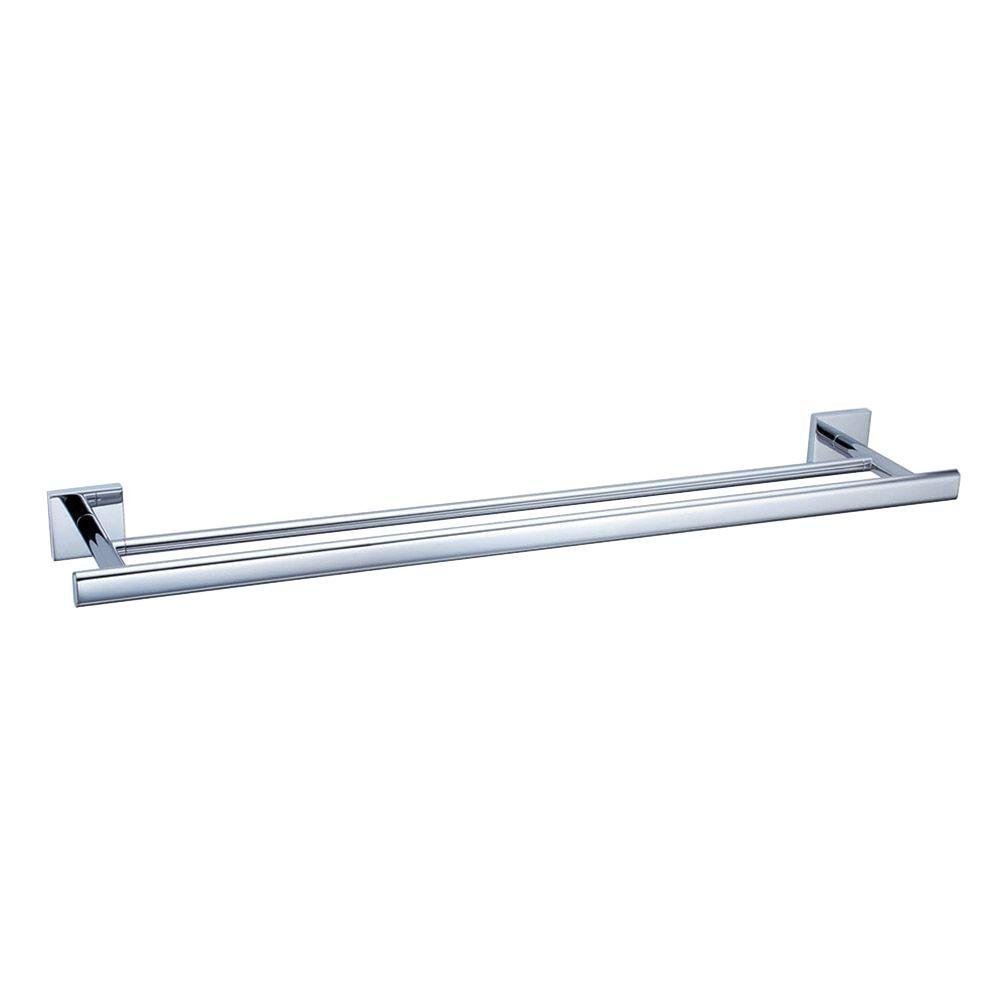 Gatco 4054 Elevate 24-Inch Double Towel Bar, Chrome