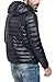 Wantdo Men's Hooded Packable Light Weight Short Down Jacket US Large/Tag 3XL, Black