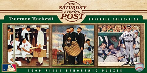 MasterPieces Norman Rockwell Baseball Jigsaw Puzzle, 1000-Piece