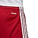 adidas Men's Soccer Tastigo 17 Shorts, Power Red/White, Large