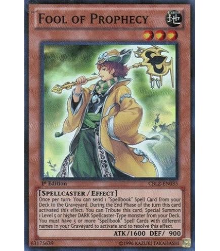Amazon.com: Yu-Gi-Oh! - Strength of Prophecy (REDU-EN018) - Return of The  Duelist - 1st Edition