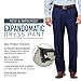 Haggar Men's Expandomatic Stretch Classic-Fit Plain-Front Dress Pant