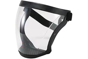 Anti-Oil and Goggles for Face for Protection, Full Cover Shield Clear Lens Fashionable Shield Kitchen Face Shield Cover