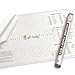 Sili Bake Silicone Pastry Mat with Measurements. Finally a Baking Mat That Actually Works. Designed in the USA. Extra Large 26” x 18”