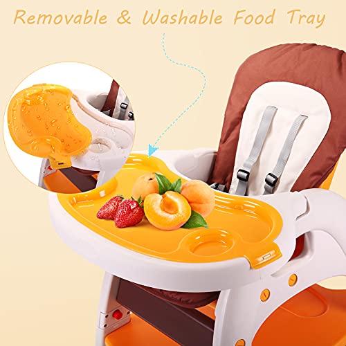 baby booster seat with tray