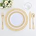 Elegant Lace Dinnerware Set Service for 20 People Includes : 20 Dinner Plates 10.25