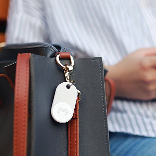 MYNT ES - A Compass for Finding Important Things. Phone locator, Key Finder and Wallet Tracker. Find Your Items in Seconds. (4-PACK, 2BLACK+2WHITE)