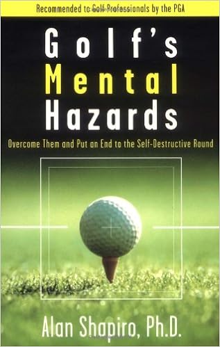 Book's Cover of Golf's Mental Hazards: Overcome Them and Put an End to the Self-Destructive Round (Inglés) Tapa blanda – Ilustrado, 4 junio 1996