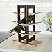 Anchor Home Collection Wine Rack with Espresso Finish, Natural Bamboo