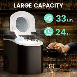 Ice Maker Machine for Countertop - Portable Ice