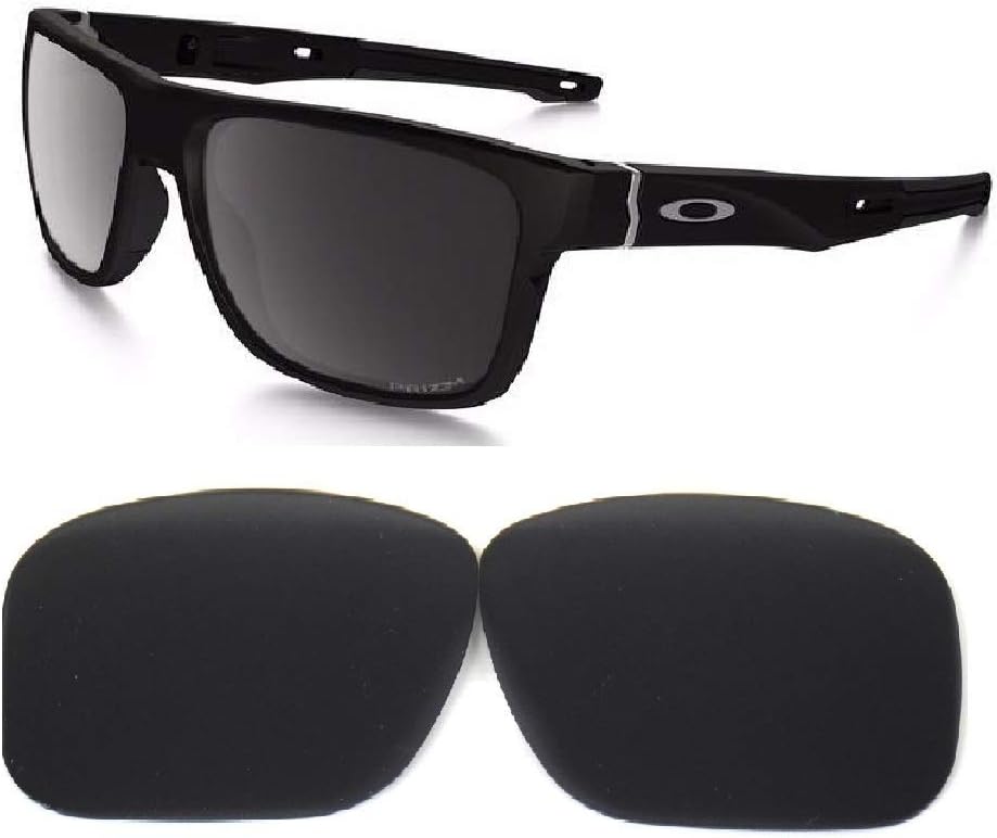 GALAXYLENSEGalaxy Replacement Lenses For Oakley Crossrange Sunglasses Black Polarized