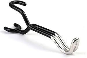 Bow Hanger for Truck, Vehicle Composite Bow Holder with Steel Construction, Headrest Mount Archery Equipment Storage for Hunt