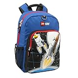 LEGO City Space Blast Off Heritage Classic Backpack, Blue, One Size