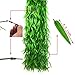 Beebel 50 Strands Artificial Vine Fake Leaves Silk Willow Rattan Wicker Twig for Jungle Party Supplies