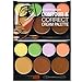 1pc City Color Contour & Corrector Cream Palette - Corrector/Contour/Bronze/Highlight #F0025