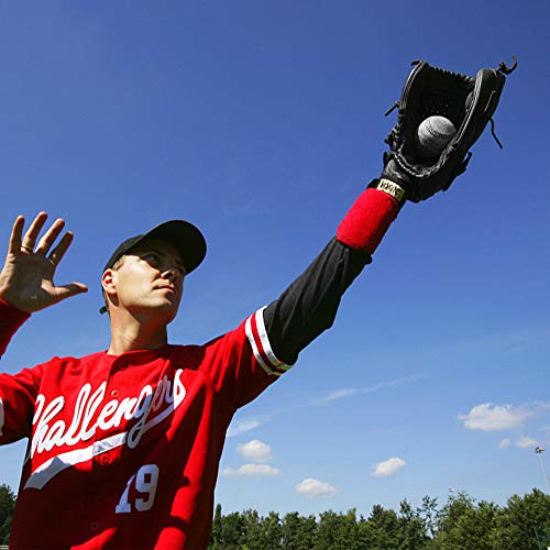 image for Portzon Baseball Gloves, Baseball Mitts Pitcher, Left Hand Baseball Le