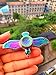 Fidget Spinner UCLL Bauhinia Flower Hand Spinning Toy EDC Focus Stress Reducer Toy With Headset Decor Gift Perfect for Girl (Rainbow Bird)