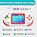 Douddy 16 Bit Handheld Games for Kids Adults Built in 220 HD Games 3.0'' Screen Rechargeable Electronic Handheld Video Game Player Birthday Gift (Red)