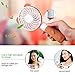 Security Cute Bear Fan Mini Portable Handheld Fan USB Rechargeable Personal Fan for Travel, Home, and Office, Built-in 1200mA Rechargeable Battery, 4 Blades, 1 Switch, 2 Speeds Adjustable (Brown)