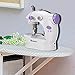 Homdox Combo Mini 2-Speed Double Thread Sewing Machine,White LSS-202