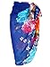 Ayliss Womens Swimwear Chiffon Printed Cover up Beach Sarong Pareo Bikini Swimsuit Wrap (#19 (57