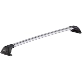 YAKIMA, FlushBar Crossbar with Integrated Towers for Roof Rack Systems (1 Bar), Black, Small
