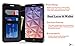 Alcatel OneTouch Flint Case, Alcatel Pixi Glory 4G LTE Case, Alcatel Fierce XL Case,NageBee [Kickstand Feature] Premium PU Leather Flip Fold Wallet Case with [ID&Credit Card Slot] - Black