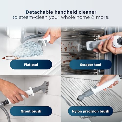 Shark Lift-Away Steam Mop with Detachable Handheld Steam, Blue, S3972BRN photo 12