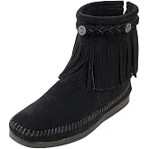 Minnetonka Women's High Top Back Zip Boots
