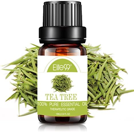 Elite99 Tea Tree Essential Oil Natural Pure Aromatherapy Oils Therapeutic Grade 10ML