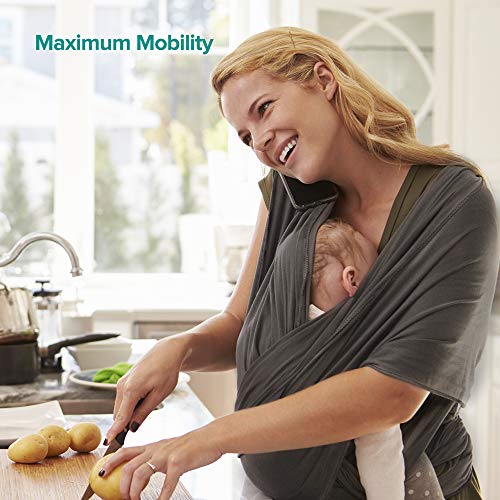 image for Sable Baby Carrier Wrap, Baby Carrier Nursing Cover for Infants and Ne