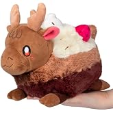 Squishable - Mini Chocolate Moose - SynthiSquish Collection - 11 in - Soft Toy Collectible Stuffed Animal