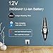 Hikeren Rechargeable Cordless Handheld Vacuum Dual Purpose, Lightweight Portable Vacuum Cleaner with 12-Volt 100W Power, Stainless Steel HEPA Filter with a Carry Bag