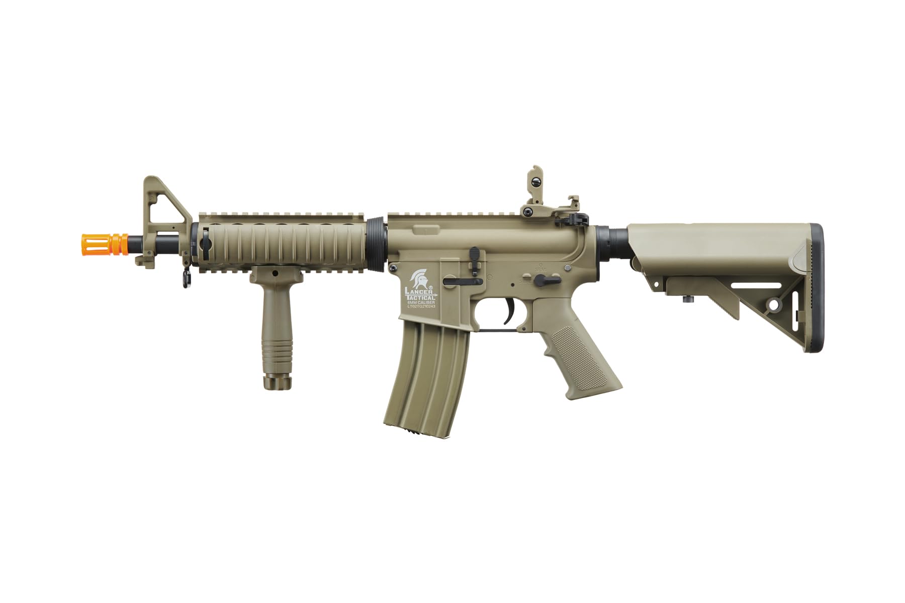Lancer Tactical Gen 2 CQB MOD 0 AEG LT-02, Tierra Oscura - Alta Velocidad